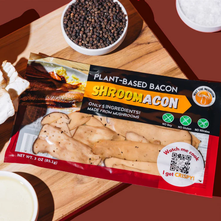 Shroomacon Plant Based bacon